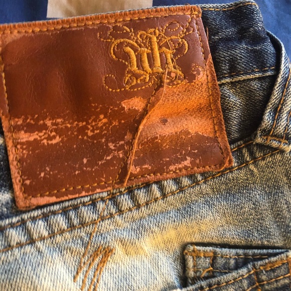 💜 Urban Behavior dark wash jeans 34x32 - Picture 8 of 11